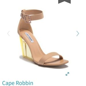 Cape Robbin Acrane Slim Block Heel